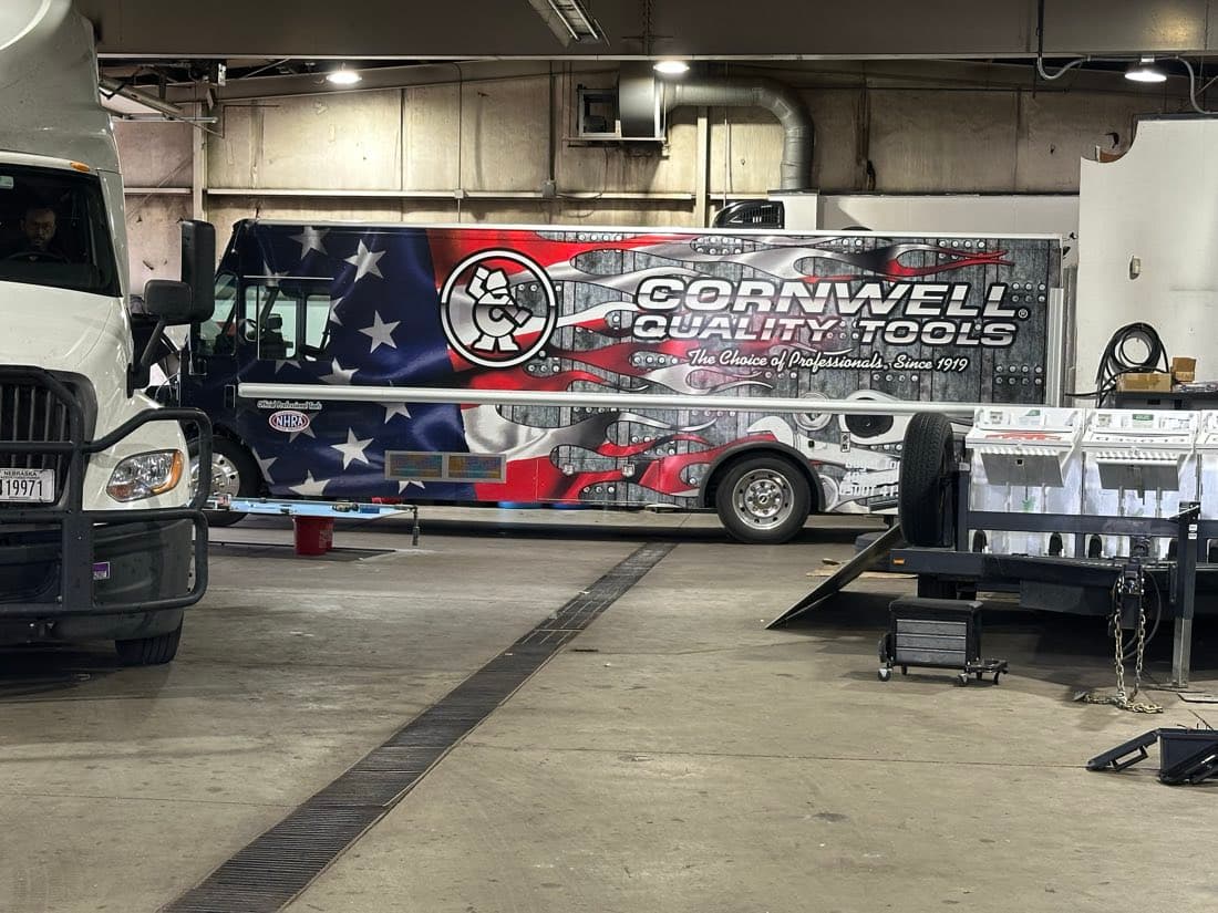 Servicing a commercial fleet across eastern Nebraska